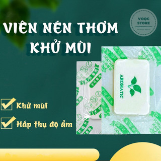 Combo 30 Túi Thơm Viên Nén Thơm Tự Nhiên Khử Mùi Giày Dép Quần Áo Túi Xách Mới Hiệu Quả