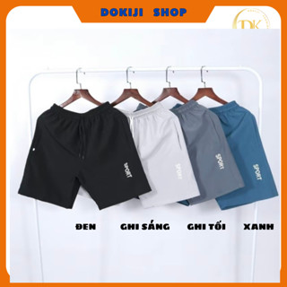  COMBO 3 Quần đùi nam thể thao in chữ SPORT quần short nam chất vải gió co gián 4 chiều thoải mãi. 
