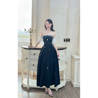 váy tiệc đính đá hàng tk cao cấp