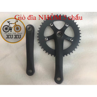Xe đạp thể thao Single và Fixed gear màu tím, 2 vành đen 4 phân(tặng strap và đồ lắp)