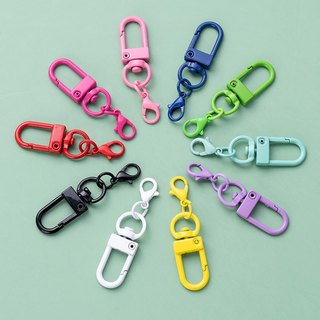 Móc khóa càng cua dẹp + càng cua nhỏ nhiều màu Mã M34