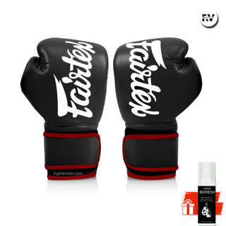 Găng boxing fairtex bgv14 – boxing gloves black