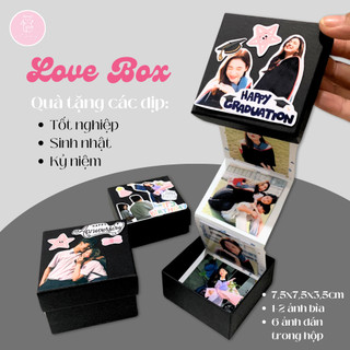 Sweet Box - Hộp Quà Tặng Album Ảnh Handmade In Theo Yêu Cầu | Tặng Tốt nghiệp, Sinh Nhật, Kỷ Niệm