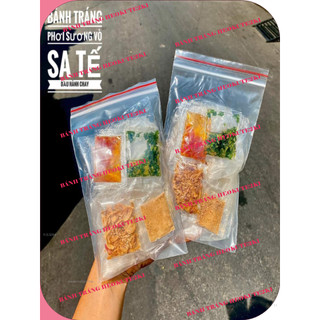 Bánh Tráng phơi sương muối nhuyễn túi zip