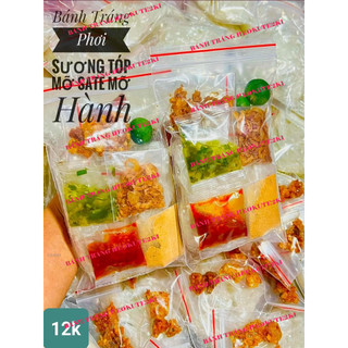 Bánh Tráng phơi sương muối nhuyễn túi zip