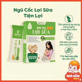 ❤️ Ngũ Cốc Lợi Sữa Cho Mẹ Sau Sinh Anpaso, tăng chất lượng sữa cho mẹ sau sinh, kích sữa nhanh về, hộp 450gr