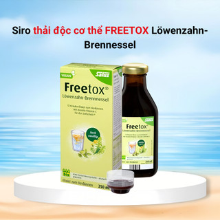 Thải độc cơ thể FREETOX Lowenzahn Brennnessel, chai 250ml