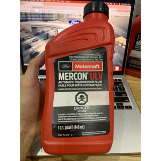 Dầu nhớt hộp số tự động 10 cấp ford motorcraft - mercon ulv dành cho ford ranger, everest 2.0 mã xt12qulv.