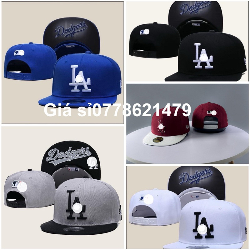 Nón kết snapback L(A) -- mũ lưỡi trai hiphop (sports) in chữ kết thể thao