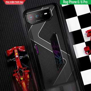 Ốp lưng Rog Phone 6 / 6 Pro / Phone 7 / Phone 8 / Phone 9 kiểu dáng gaming chống sốc thoát khí tán nhiệt