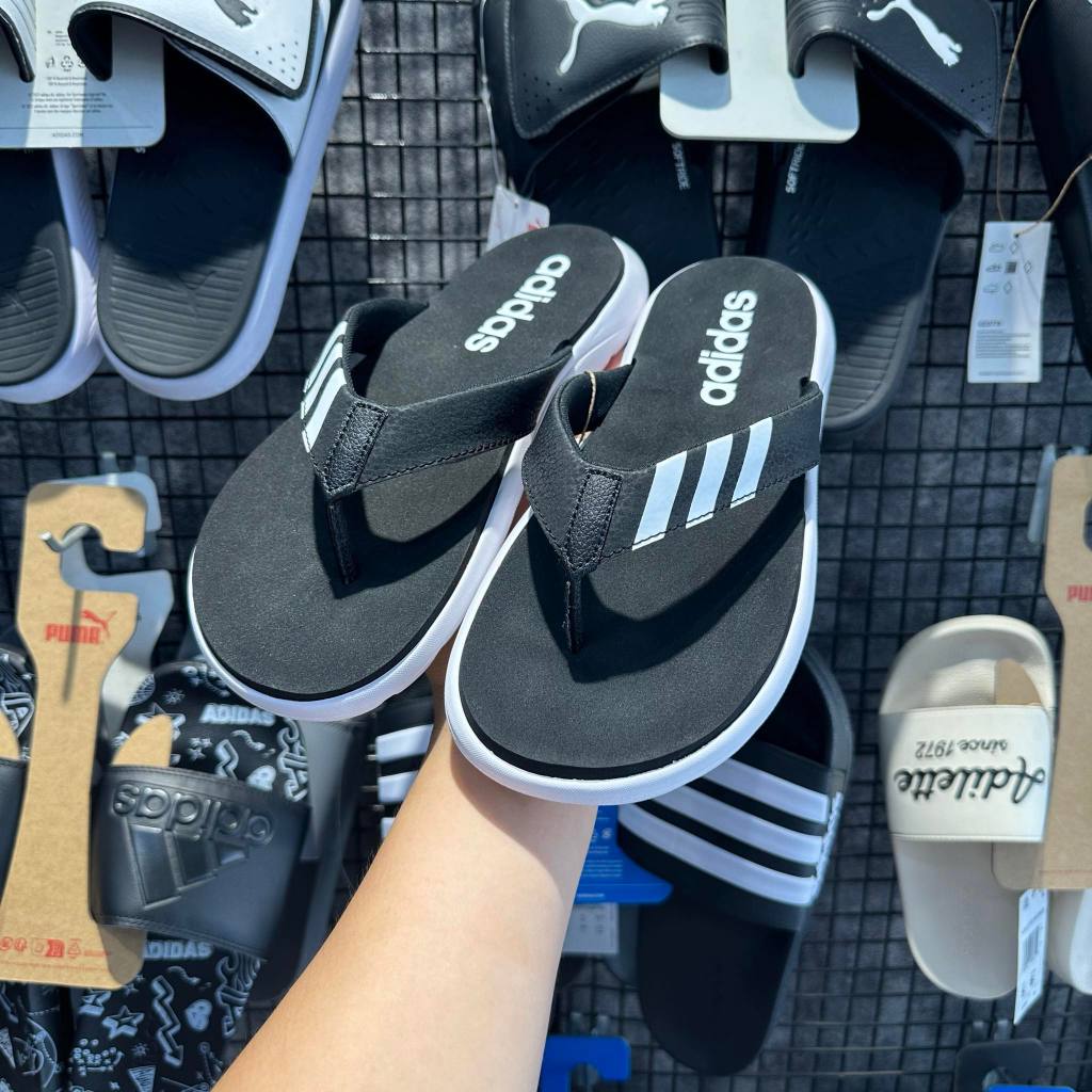 �Dép Chính Hãng Adidas Comfort Shop Xám Store