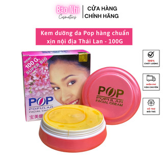 Lẻ kem pop 100g chuẩn chính hãng kem dưỡng da pop hàng chuẩn xịn nội địa thái lan
