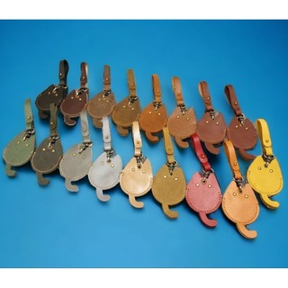 Bao da Apple Airtag, Thẻ từ RFID, Móc Khoá (da thật handmade)