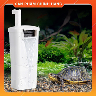Máy lọc nước, bộ lọc nước bể rùa, bể cá mực nước thấp, công suất bơm 3w, 3.5w