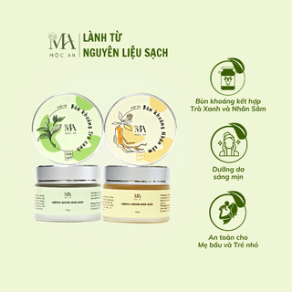 Mặt Nạ Bùn Khoáng Mộc An Giúp Giảm Mụn, Dưỡng Da Tươi Trẻ Mineral Maya Mask 50g