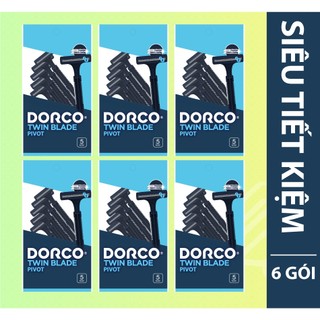 Combo 30 cây dao cạo râu 2 lưỡi dorco td 702