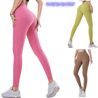 [Hàng Chính Hãng] Quần dài tập Yoga, Gym Naqiyayabei 720, Quần legging vải poly lulu mịn thun lạnh
