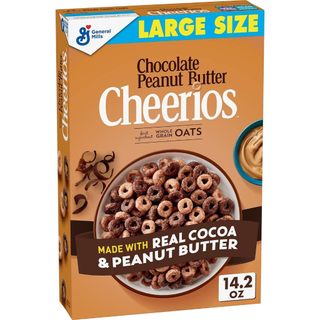 Ngũ cốc ăn sáng sô cô la bơ đậu phộng Cheerios Chocolate Peanut Butter Cheerios Breakfast Cereal 14.2