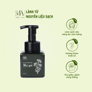 Sữa Tắm Thảo Mộc Tinh Dầu Mùi Già - Hương Tết Mộc An Chiết Xuất Tự Nhiên, Giảm Mụn Ngừa Rôm Sảy 250g