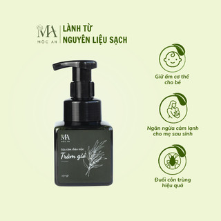 Sữa Tắm Thảo Mộc Tinh Dầu Tràm Gió Mộc An Chiết Xuất Tự Nhiên, Kháng Khuẩn Tốt Ngừa Cảm Lạnh 251g