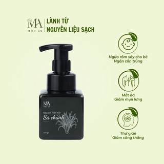 Sữa Tắm Thảo Mộc Tinh Dầu Sả Chanh Mộc An Chiết Xuất Tự Nhiên, Giảm Mụn Ngừa Rôm Sảy 250g