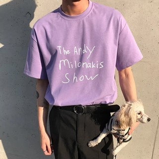 Áo Thun Nam Nữ Màu Tím Cổ Tròn Local Brand NHÀ KEN 100% COTTON
