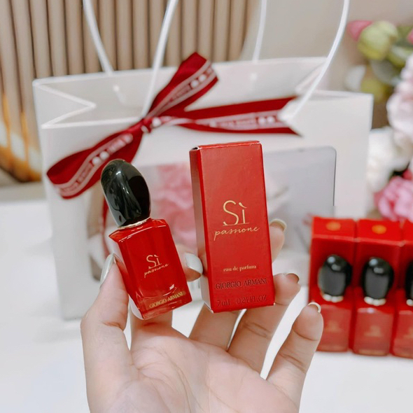 [ Bill Sephora ] Nước hoa nữ Sì Passione Eclat 7mL EDP | Leaf Cosmetic