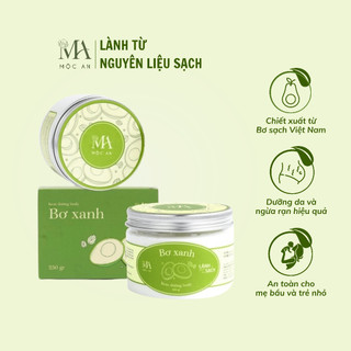 Kem Dưỡng Body Mộc An Chiết Xuất Bơ Xanh Cấp Ẩm, Dưỡng Da Sáng Mịn 250g
