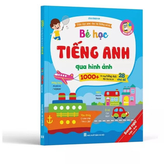 Sách - bé học tiếng anh qua hình ảnh- 1000 từ vựng với 28 chủ đề qua hình ảnh