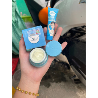 Combo Kem Nách Gluta Milk Giúp Khử Thâm, Trắng Da Vùng Nách[ TẶNG KÈM SERUM KÍCH TRẮNG DA MẶT]