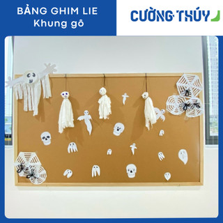 Bảng trang trí gỗ, nhiều kích thước dòng Standard- Bảng Cường Thúy ( ảnh thật + Tặng Hộp ghim theo bảng)