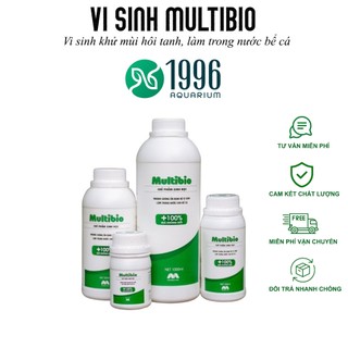 Vi sinh bể cá Multibio làm trong nước , khử mùi tanh , phân hủy độc tố