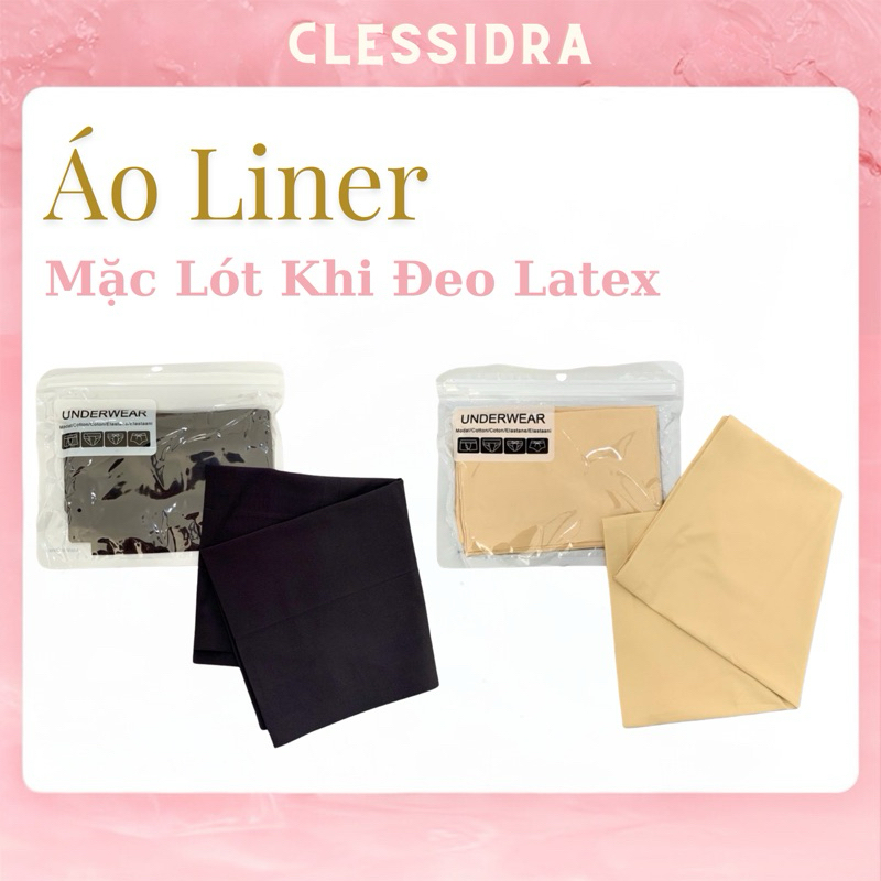 [ Chất Su Đúc ] Áo Liner Mặc Lót Trong Khi Đeo Đai Nịt Bụng Latex Chống Hằn Ngứa