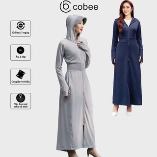 Áo Choàng Chống Nắng Nữ Chất Liệu Aircool Nhật Cao Cấp Chống Tia UV COBEE CB23