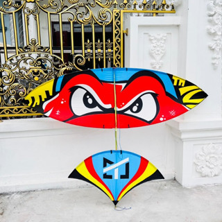 Diều Sáo Màu Đa Sắc .Diều Cacbon 1m7 -2m- 2m5 Cực Hót