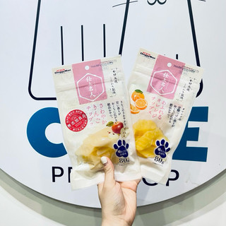 Snack táo và cam sấy bổ sung chất xơ cho chó mèo doggyman 80gr
