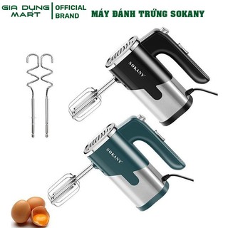 Máy đánh trứng, Máy cầm tay đánh bột, trứng SOKANY 800W có 5 tốc độ điều chỉnh SK-6621