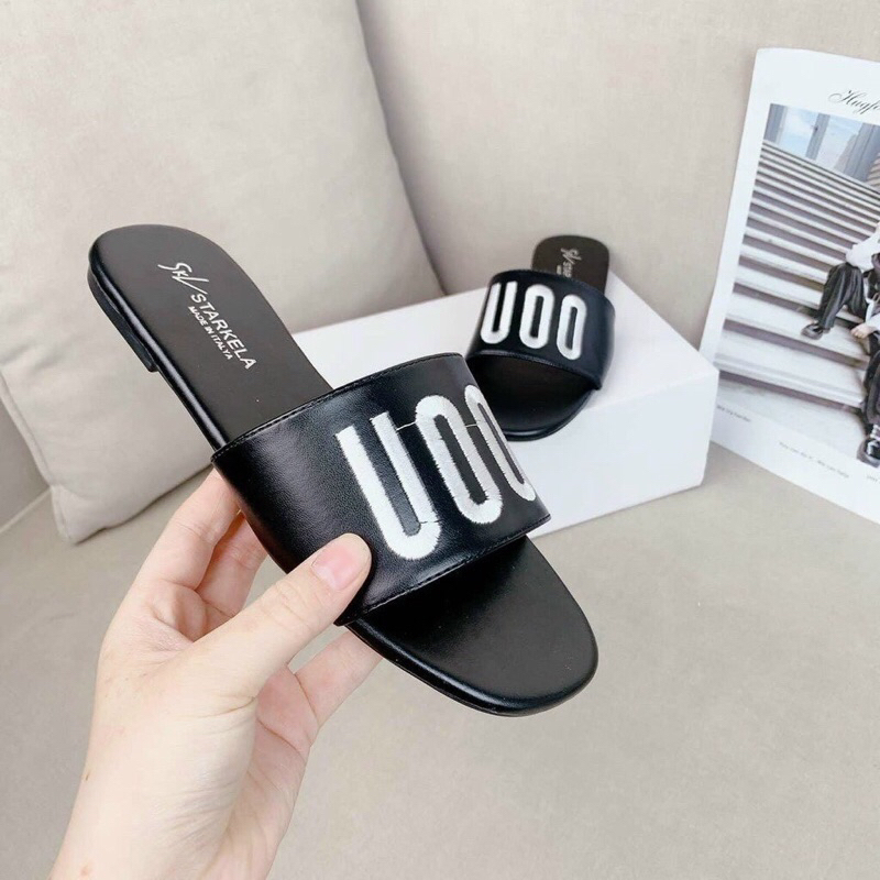 Dép Lê Nữ Quai Thêu UOO bản đế bệt mới cập nhật