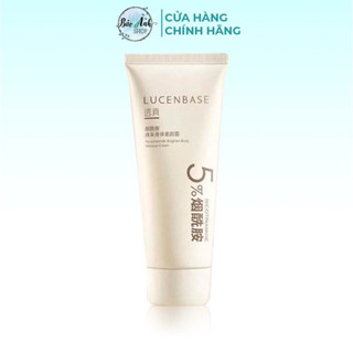 Kem 2in1 nâng tone và dưỡng trắng da body ban ngày Lucenbase 100ml