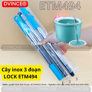 [PHỤ KIỆN ETM494] CÂY INOX 3 ĐOẠN LOCK&LOCK ETM494 | LocknLock ETM498 ~ DVINCE Store