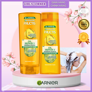 Dầu gội,dầu xả Garnier Fructis 250ml/200ml, Dưỡng tóc Garnier
