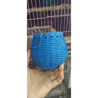 Tổ đẻ cho chim cảnh nhỏ chật liệu nhựa siêu bền 15x15