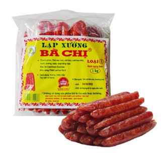 100g Lạp xưởng Bà Chị loại 1, Lạp sườn làm nhân bánh trung thu thập cẩm