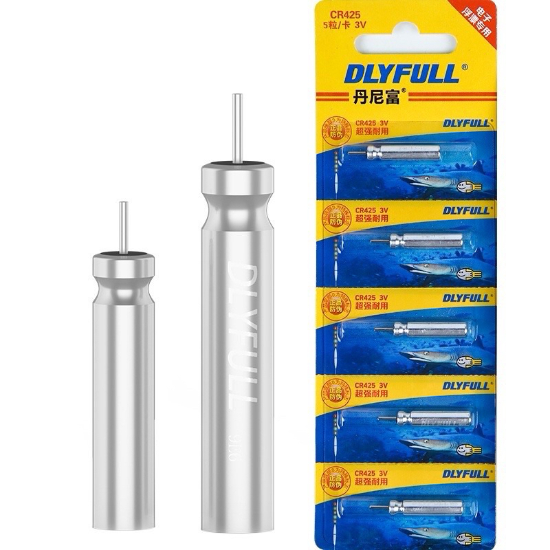 Pin Điện Tử CR-425 [ Vỉ 5 quả ] Chuyên lắp phao câu đài câu đêm PIN-CR-425