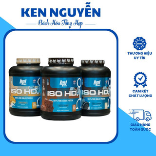 Iso hd 5 lbs - authentic 100% sữa tăng cơ bắp bpi iso hd