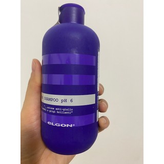 Dầu Gội Tím Elgon Colorcare Silver Shampoo Khử Vàng 300ml