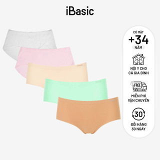 Combo 5 quần lót nữ lưng cao không đường may iBasic V189