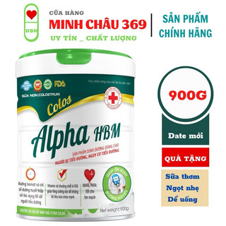 Sữa Non Colos Alpha HBM cho bệnh nhân tiểu đường tim mạch
