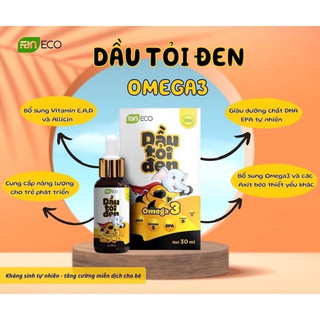 Dầu tỏi đen omega3 faneco 30ml [chinh hãng ]