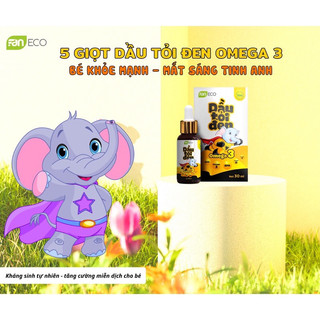 Dầu tỏi đen omega3 faneco 30ml [chinh hãng ]
